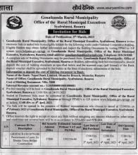 Procurement of Parts for Domen Truss Bridge Construction